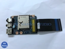 Оригинальная звуковая плата NOKOTION для Lenovo Y580, USB, с кабелем, QIWY3, LS-8003P, QIWY4, USB2.0
