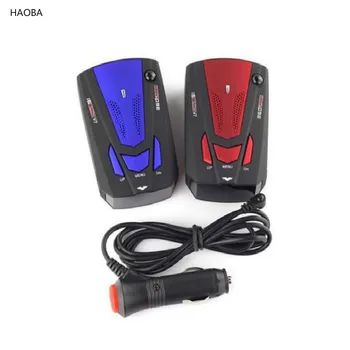 

12v car detector anti radar detector English Russian voice cigarette lighter plug free shipping