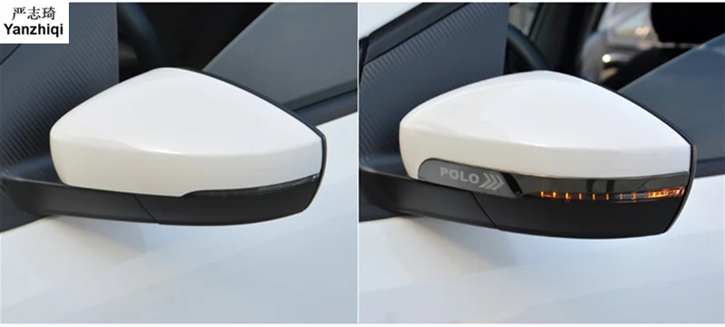  2pcs/lot Stainless Steel Rearview mirror anti rubbing bar light bar anti rubbing strip for 2014-201