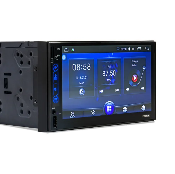 Durch DHL 5 stücke 2 Din 7 ''Auto MP4 MP5 hände-freies WIFI Internet Video Spieler Touchscreen auto Auto automagnitol GPS Navigation Radio