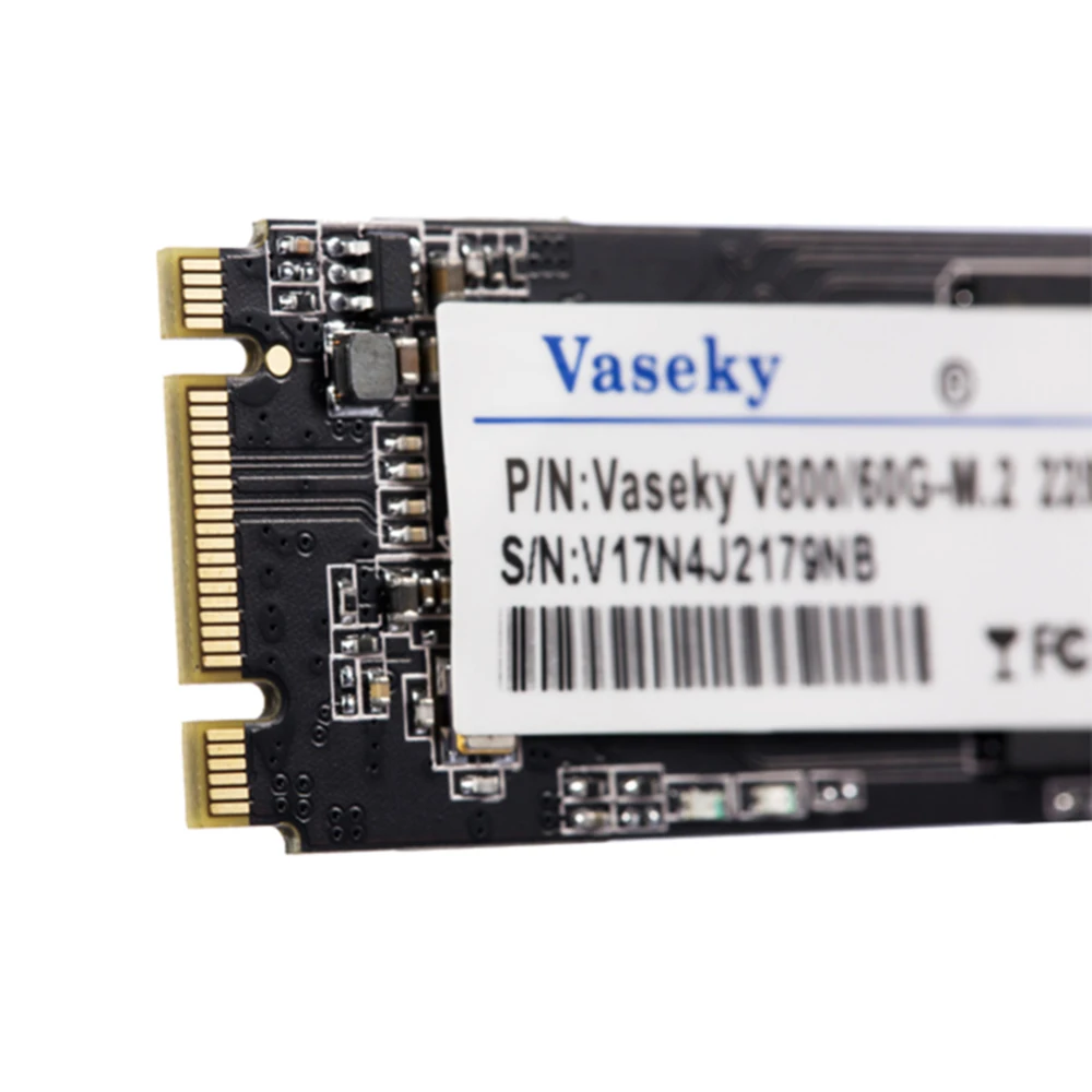 Vaseky M.2 2280 SATA SSD 60 Гб 128 ГБ 256 ГБ 480 ГБ Внутренний твердотельный накопитель для настольных ПК