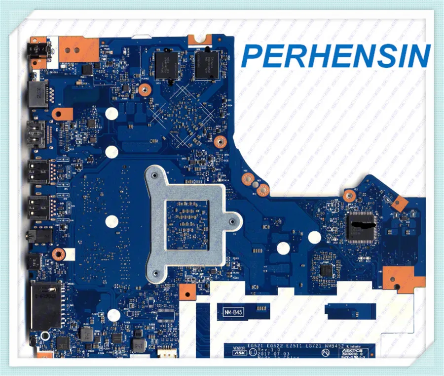  Original For Ideapad 520-15IKB MOTHERBOARD I7-8550 NM-B452 5B20Q15583 100% Work Perfectly