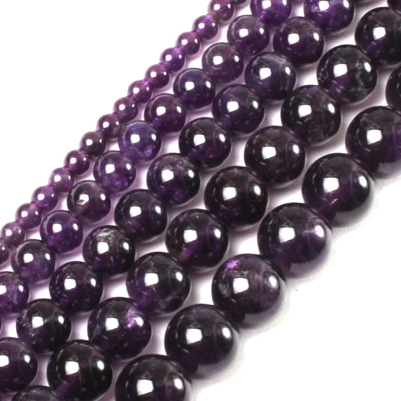 Бусины Из Натурального гладкого камня 4 16 мм 15 дюймов|stone beads|beads for jewelry makingbeads |