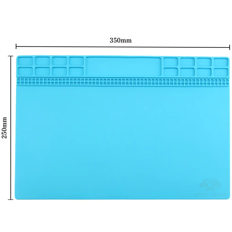 35x25cm Heat Insulation Silicone Pad New Repair Station Heat Gun BGA Soldering Maintenance Platform Desk Mat