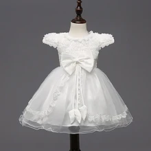 Branco vestidos de noiva vermelho para a menina vestidos de flores cor de rosa vestidos de meninas princesa bow vestido de baile da dama de honra vestidos pricesa