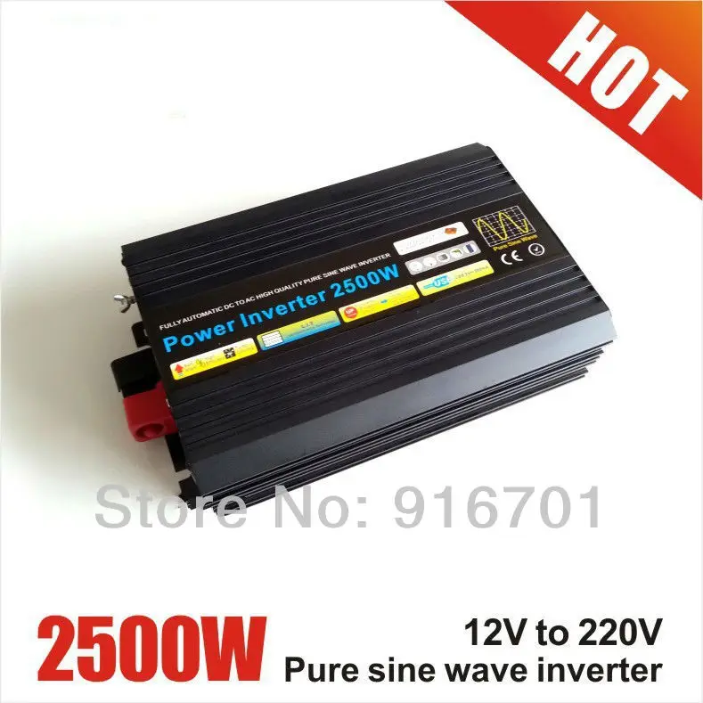 

Factory Sell Pure Sine Wave Solar Power inverter 2500W 2.5KW