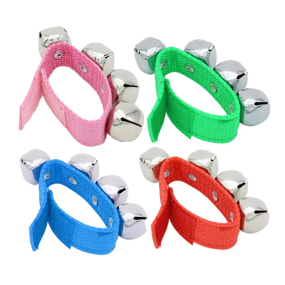2PCS/Set Children Baby Wrist Bells Musical Instrument Toy for Kids