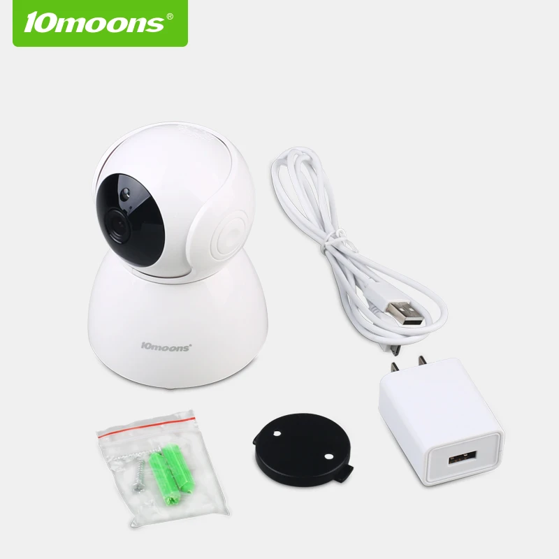 10moons дома безопасности IP Камера Wi Fi Беспроводной мини сети наблюдения 1080 P Ночное
