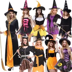 Umorden Purim Carnaval Disfraces de Halloween Disfraces de Brujas para las Mujeres Traje de Bruja Cosplay Disfraces para Adultos Adultos Conjunto Umorden Purim Carnaval Disfraces de Halloween Disfraces de Brujas para las Mujeres Traje de Bruja Cosplay Disfraces para Adultos Adultos Conjunto