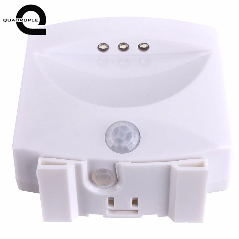 High Quality Mighty Light 3 LED Motion Sensor Activated Night Light