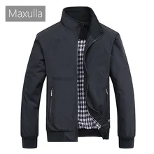 Maxulla мужские куртки-бомберы повседневная мужская верхняя одежда ветровка Slim Fit Бейсбольные пальто Мужская мода хип хоп куртки из анорака одежда