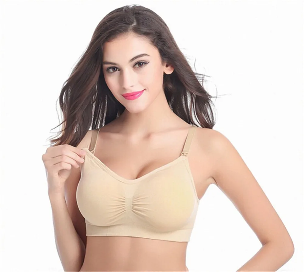 Women Padded Lactation Tank top Bra Women Breast Feeding Padded Tank Top Fitness Workout Bra pregnancy camis nursing tank tops (40)