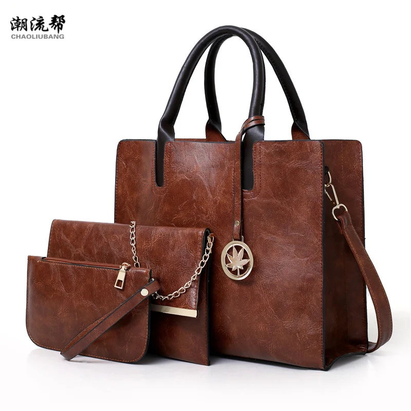 3Pcs Sets Bag Women Leather Handbag Luxury Female Shoulder Designer Big Crossbody For 2018 Famous Brand Tote Sac Bolsa Feminina 3Pcs Sets Bag Women Leather Handbag Luxury Female Shoulder Designer Big Crossbody For 2018 Famous Brand Tote Sac Bolsa Feminina