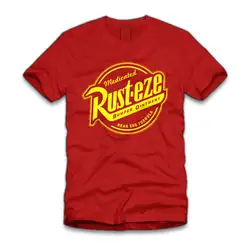 Новый ржавчина-eze бампер мазь Футболка Красный, мужской хип хоп смешные футболки дешевые оптом уличная