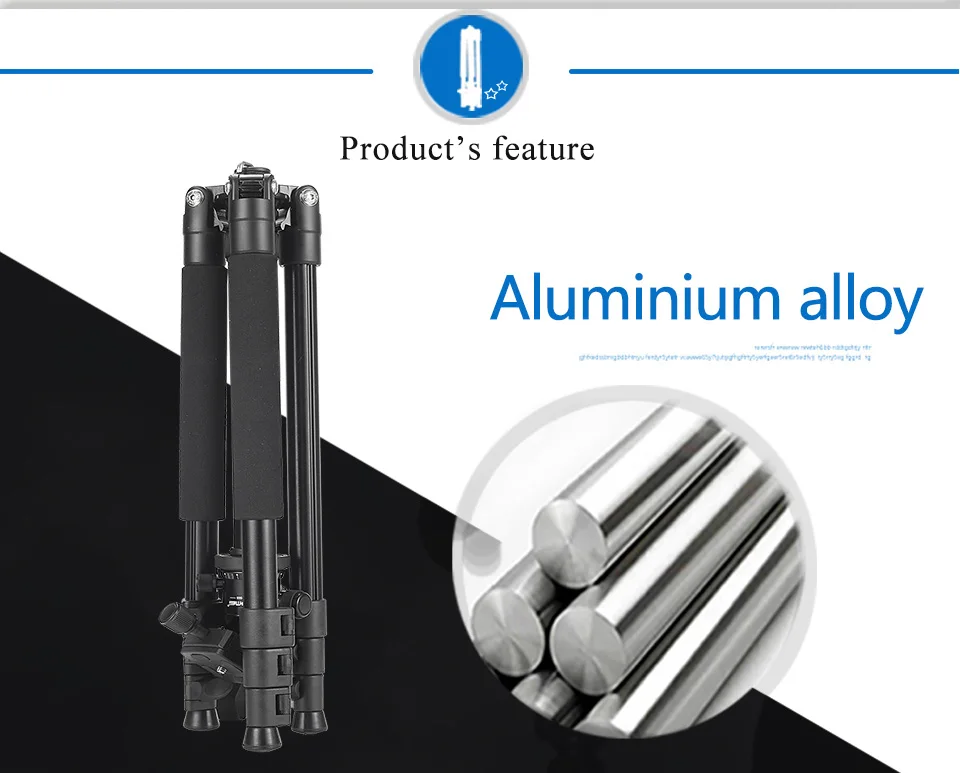 Zomei Профессиональный Q555 штатив для камеры легкий алюминиевый штатив для камеры с шаровой головкой для Canon Nikon sony DSLR камеры
