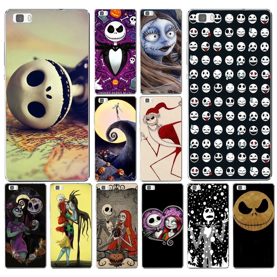 

279DD Jack Skellington The Nightmare Before Christmas Hard Cover for Huawei P8 P8 P9 P10 Lite y5 ii Honor 4C 5C 7 8 & Nova