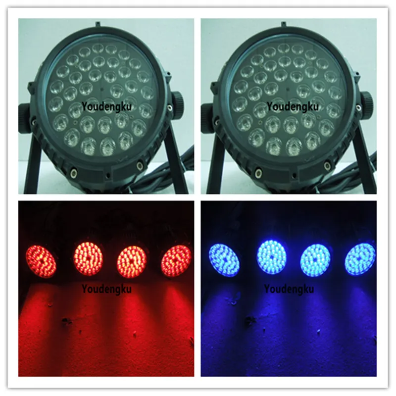 10 шт. декоративный сценический бар pub ip65 наружный прожектор 36x3W 108W led rgb dmx