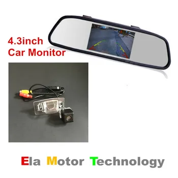 

4.3 Inch Car Rear View Mirror Monitor Parking Monitor with Special Car Reverse Camera For Mazda MPV 2000~2006