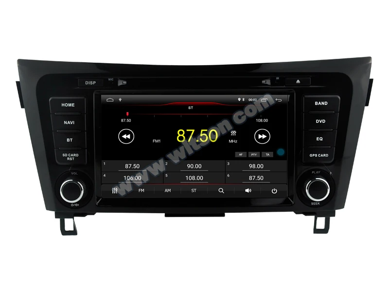 WITSON Android 10 2 Гб ОЗУ 16 флэш автомобильный DVD плеер для NISSAN QASHQAI 2014 2017 поддержка