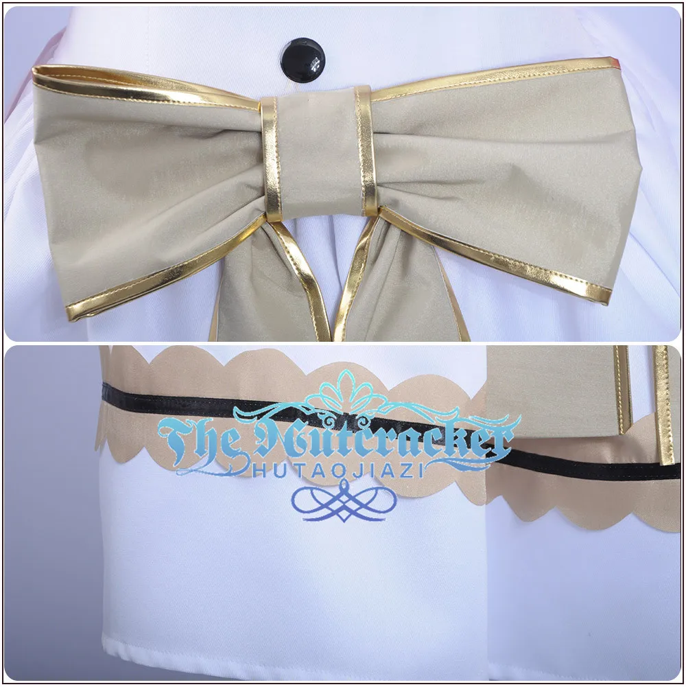 x_05 Love Live! Cos Valentine's Day unwaking Yazawa Nico Cosplay Costume Custom Maid Uniform Skirt Dress Hairband Hairpin Wig Pigtail (1)