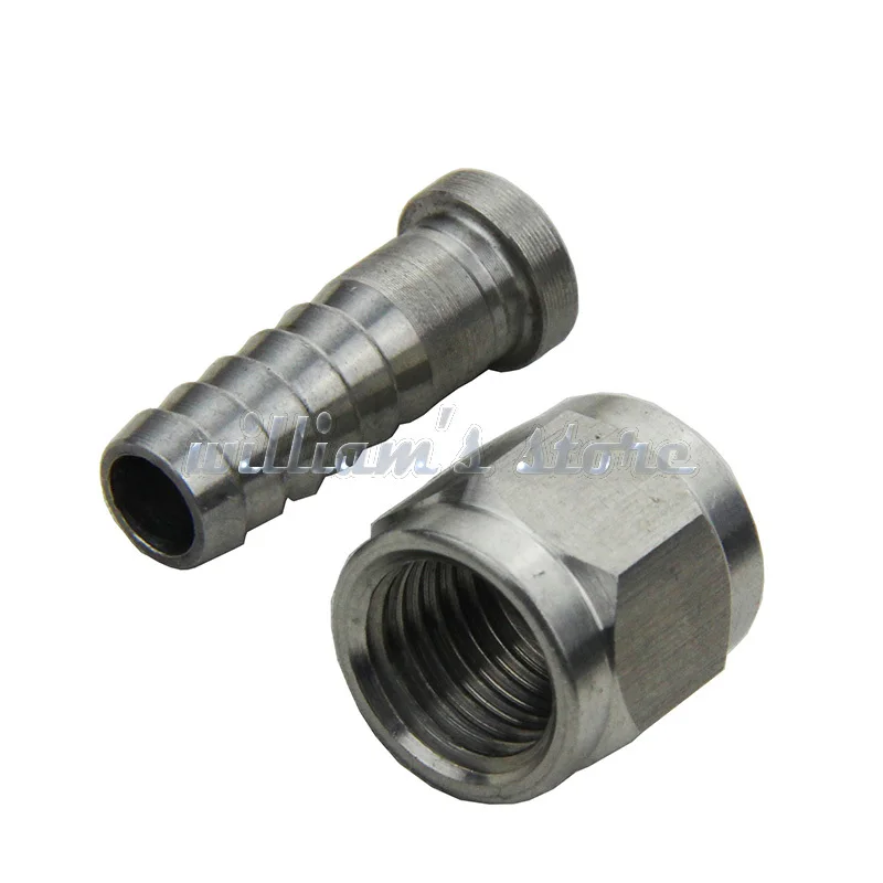 

2 PCS/LOT 5/16" barbed Swivel Nut Set for MFL 1/4" Ball Lock Pin Lock Home Brew Fitting