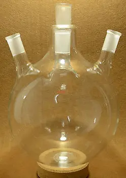 

Round Bottom Flask,5000ML,24/40,Four Neck,4 Neck,5L,Lab Flask 24/40