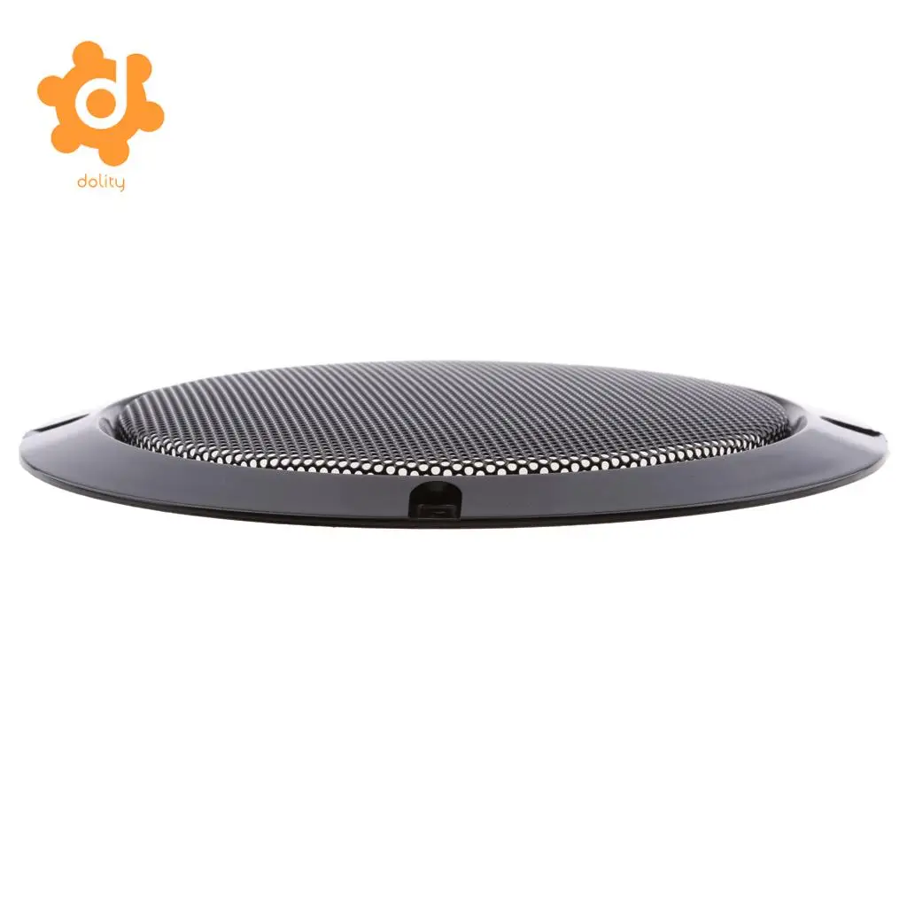 6.5 Inch Replacement Round Speaker Protective Mesh Cover Case with 4 pcs Screws