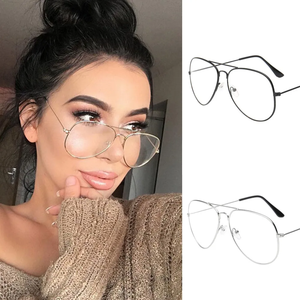 

Mens Womens Nerd Glasses Clear Lens Eyewear Unisex Retro Eyeglasses Spectacles #30