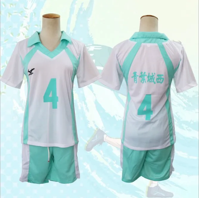 Haikyuu Tobio Kageyama Koushi Sugawara Oikawa Tooru Jersey Set Cosplay Costumes
