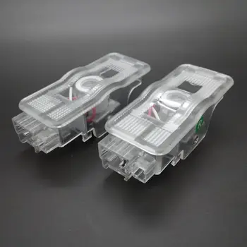 

car led door logo welcome light ghost shadow lamp plug and play for 408 508 RCZ door light