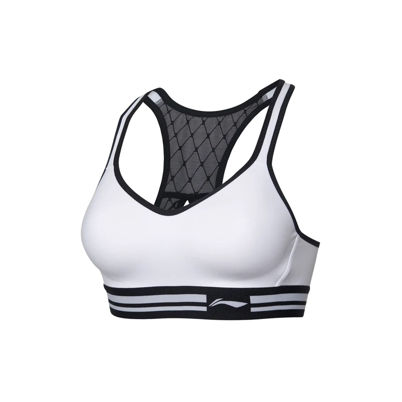 Женский спортивный бюстгальтер Li Ning тренировочный для фитнеса и бега с высокой