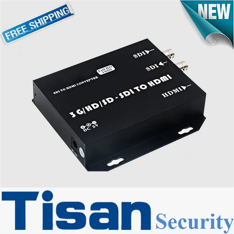 

HD SDI to HDMI Video Converter for 3G-SDI 1080i/720P HD-SDI 576i/480P SD-SDI CCTV Camera