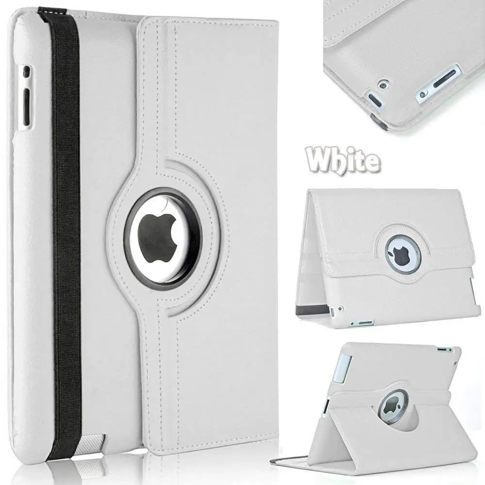 

Cover For iPad Mini 1 2 3 Case PU Leather Flip Cover For Funda iPad Mini 2 360 Degree Rotating Stand Case Cover Smart Sleep/Wake