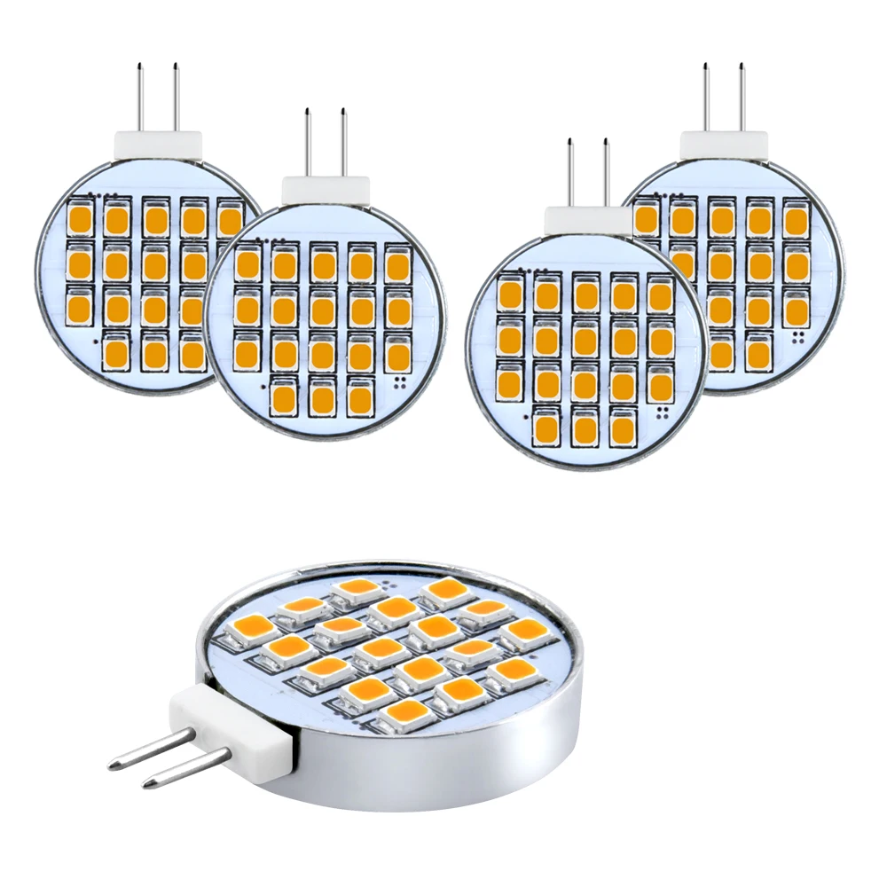 

Bonlux Side-pin G4 LED Bulb 12V 3W G4 LED 30W G4 Halogen Bulb Equivalent, G4 Light Lamp Bulb for Any Standard G4 Socket