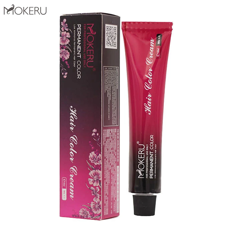 Mokeru 1pc Professional Use Colour Cream Grey Silver Purple Hair