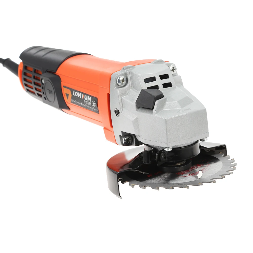 

Lomvum Professional Angle Grinder Wood Metal Polishing Grinding Machine Electric Hand Mill Polishing Machinist Power Tool