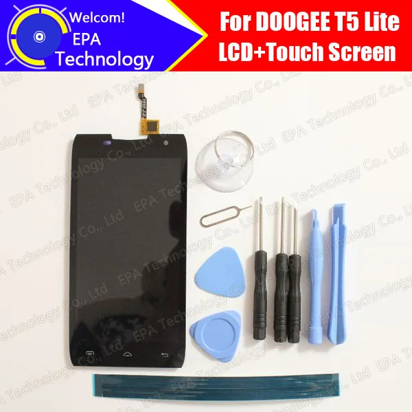 DOOGEE T5 Lite LCD Display Touch Screen 100 Original New Tested Digitizer Glass Panel Replacement For