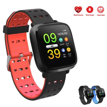 

Smart Bracelet Colorful Screen Smart Bracelet Always-on heart rate monitor IP67 Health Tracker Wristband for Android iOS