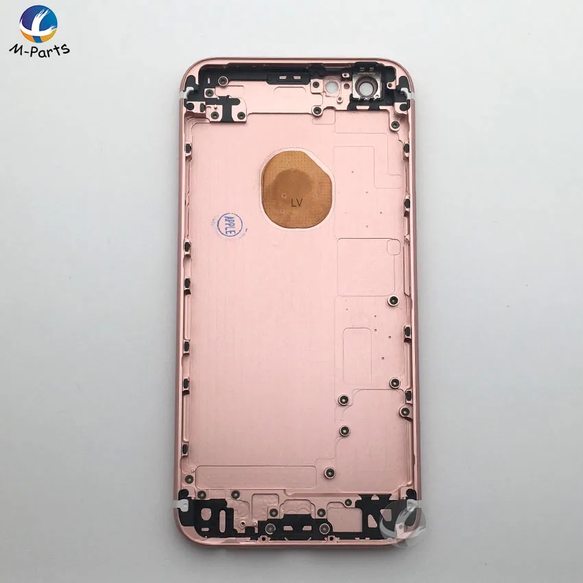 Для iPhone 6, 6 S, 6 Plus, 6 S, 6S Plus, OEM, AAA, металлический чехол, крышка для батареи, корпус, средняя крышка, чехол, корпус, можно настроить IMEI