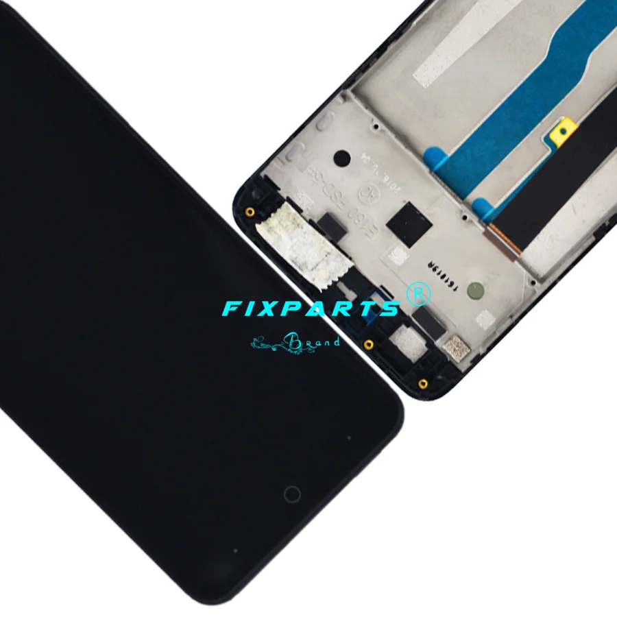 ZTE Blade A610 LCD Display Touch Screen HD Digitizer Assembly Replacement+frame For ZTE Blade A610A241 Version 318 (6)
