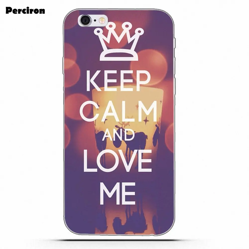 Keep Calm And Love Me Style TPU мобильный телефон для Huawei P7 P8 P9 P10 P20 P30 Lite Mini Plus Pro 2017 2018