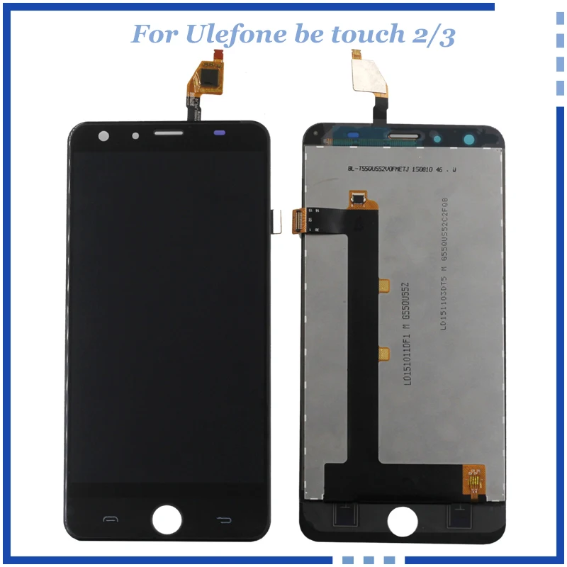

For Ulefone be touch 3 LCD display Smartphone ulefone be touch 3 Touch Screen Assembly Repair Part Original quality Free Tools