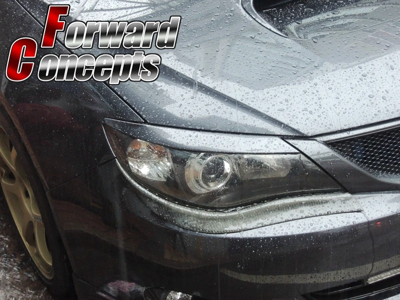 

FOR CARBON FIBER 08-14 IMPREZA WRX GR GH EYEBROW EYELID EYELIDS