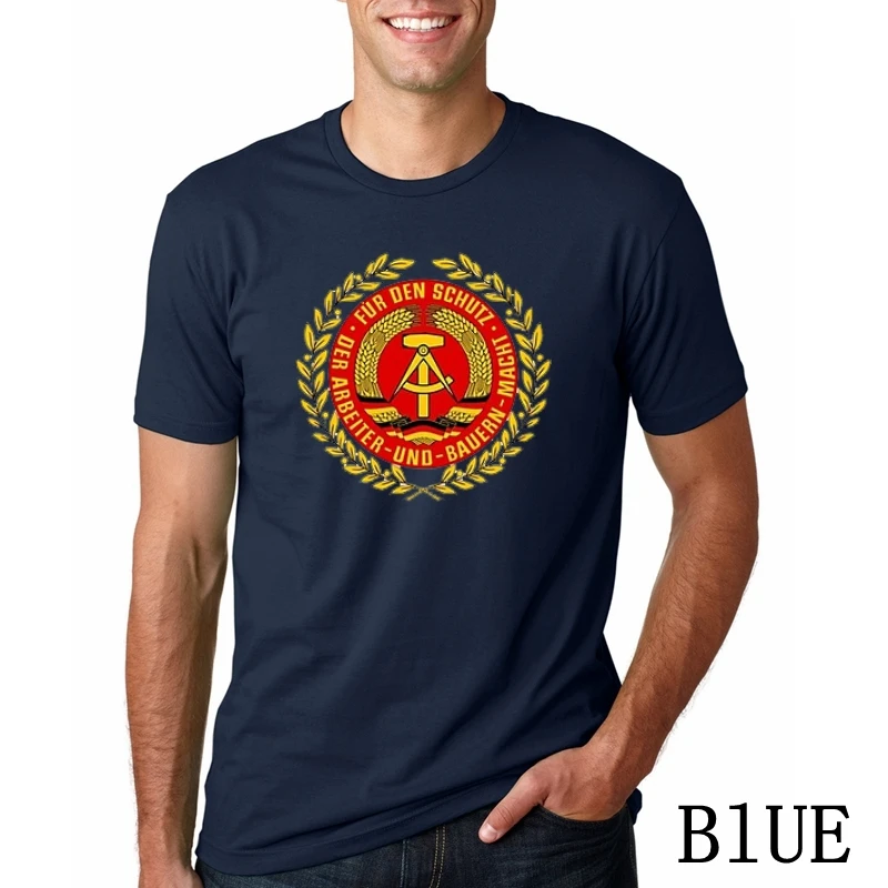 GDR Ostalgia футболка все размеры Новая - Цвет: BLUEpn4601