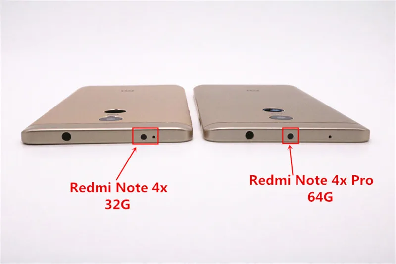 Оригинальный чехол для телефона Xiaomi Redmi Note 4X 32G запасные части металлическая