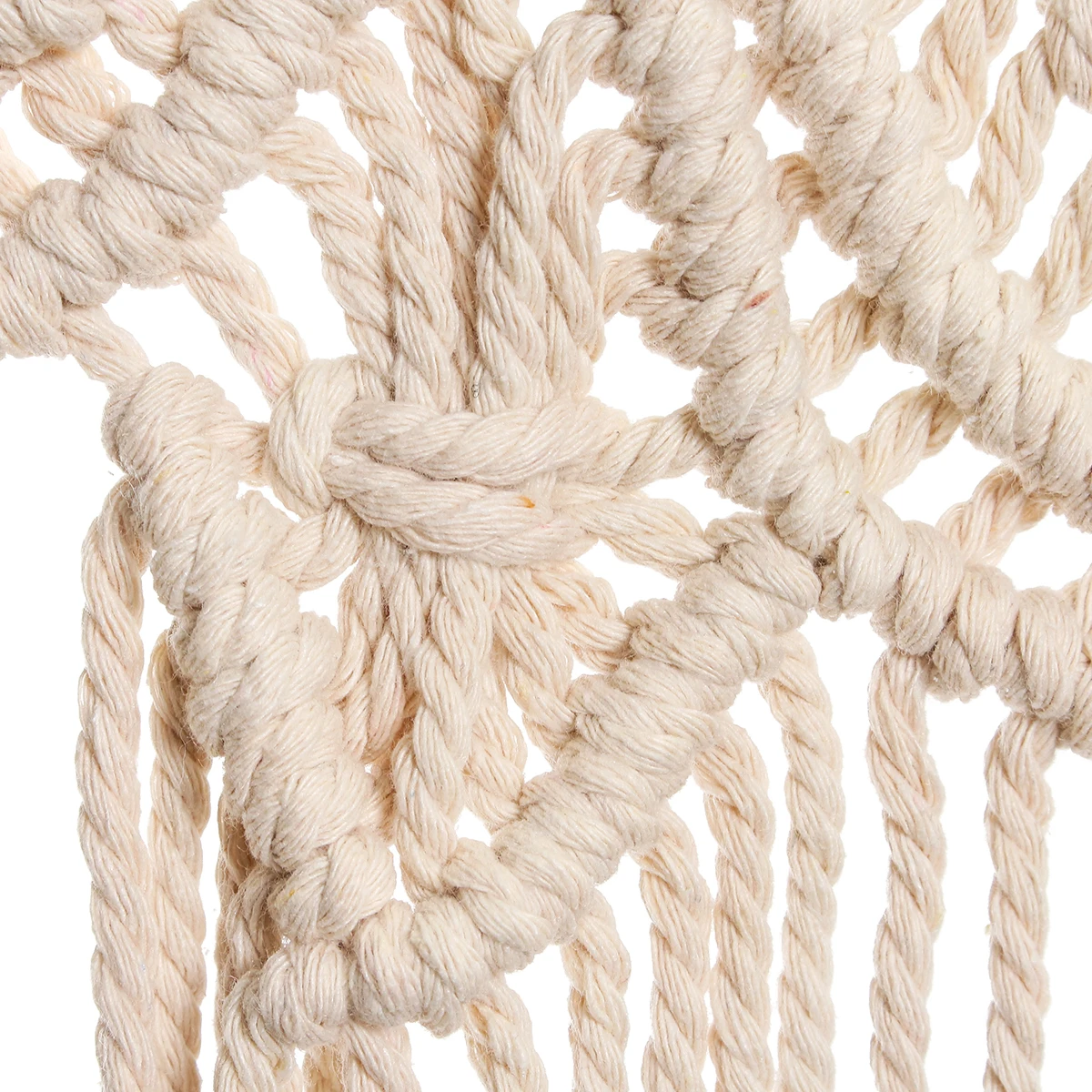 KiWARM 1 piezas 81x115 cm macramé pared colgante tapiz Sala divisor puerta ventana cortina boda telón de fondo decoración del hogar suministros