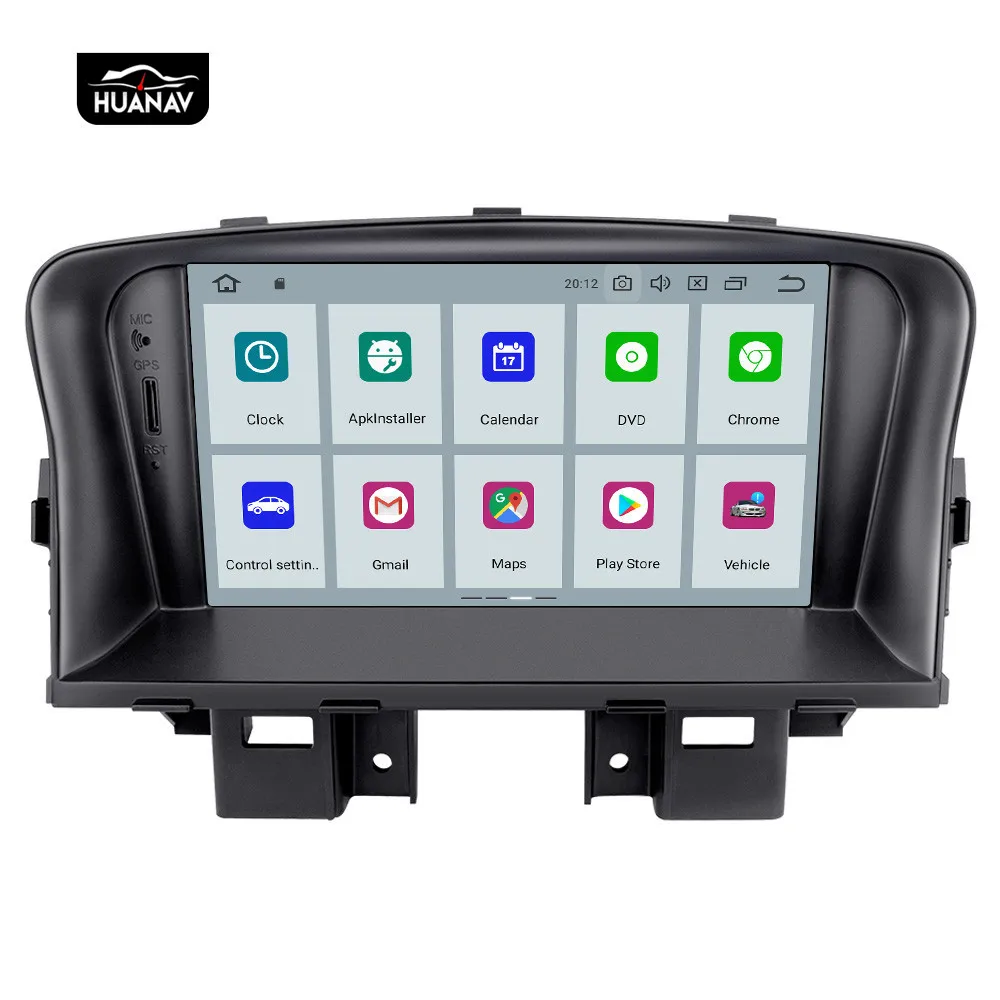 Clearance DSP Android 9 Car DVD GPS navigation For Chevrolet CRUZE 2008 2009 2010 2011 2012 auto radio stereo multimedia Screen player 64G 4