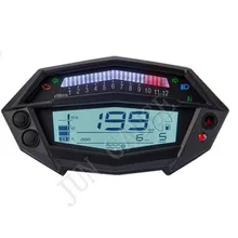 Универсальный Спидометр Горячая мотоцикл метр белая подсветка