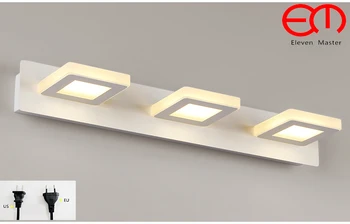 

Square with plug AC100-240V LED mirror lamp bathroom wall light minimalist mordern mirror light mirror cabinet wall lamp RML0029