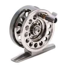 Fishing Reels Metal Spool Centrifugal Droplets Round Bearings Fly Fishing Wheel